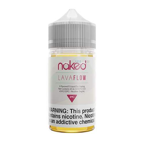 Lava Flow Ice by Naked 100 Menthol 60ml - Black Coral